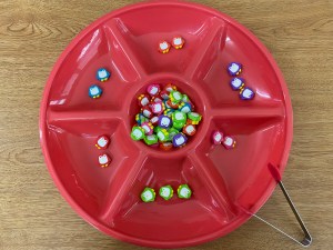sort by color mini erasers co.